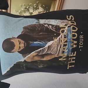 Justin Timberlake The Man of the Woods concert tee women's size medium black